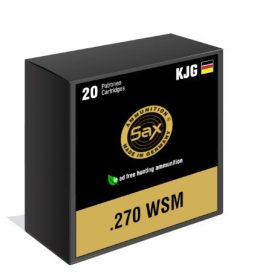 SAX .270 WSM KJG-SR Golyós Lőszer