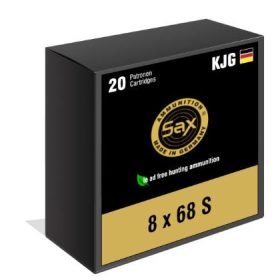 SAX 8x68 S KJG-SR Golyós Lőszer