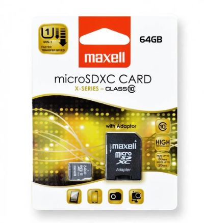 Maxell X-Series Micro SD Kártya
