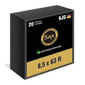 SAX 8,5x63 R KJG-SR Golyós Lőszer