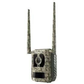   Camovue Talon Pro 4K 4G LTE Vadkamera Élőképpel, Lítium Akkumulátorral és Napelemmel