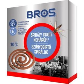 Bros Kültéri Szúnyogriasztó Füstölő Spirál